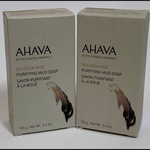 Ahava Deadsea Mud Purifying Mud Soap - 2 Bars